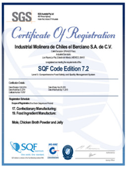 Certificacion SQF 2014-2015