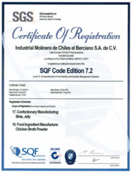 Certificacion SQF 2015-2016