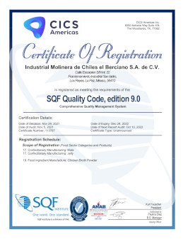 Certificacion SQF 2021-2022-Quality-Code